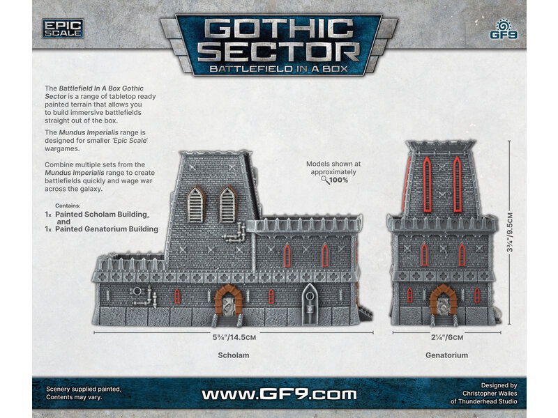Battlefield in a Box Battlefield In A Box - Mundus Imperialis Scholam & Genatorium