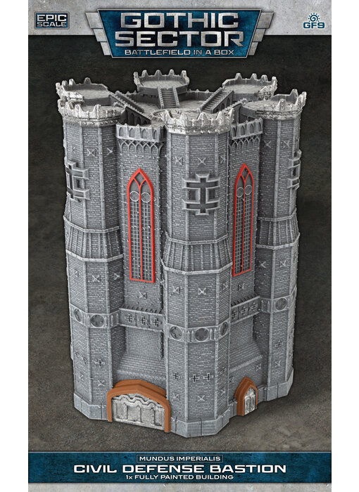 Battlefield In A Box - Mundus Imperialis Civil Defense Bastion