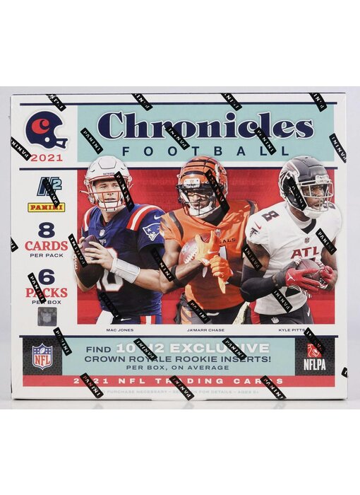 Panini Chronicles H2 Football 2021 Hobby Box