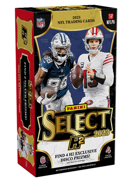 Panini Select H2 Football 2023 Hobby Box