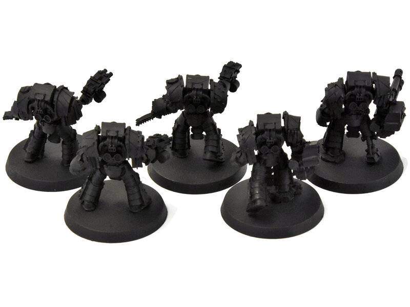Games Workshop CHAOS SPACE MARINES 5 Tyrant Terminator Squad #1 Warhammer 40K