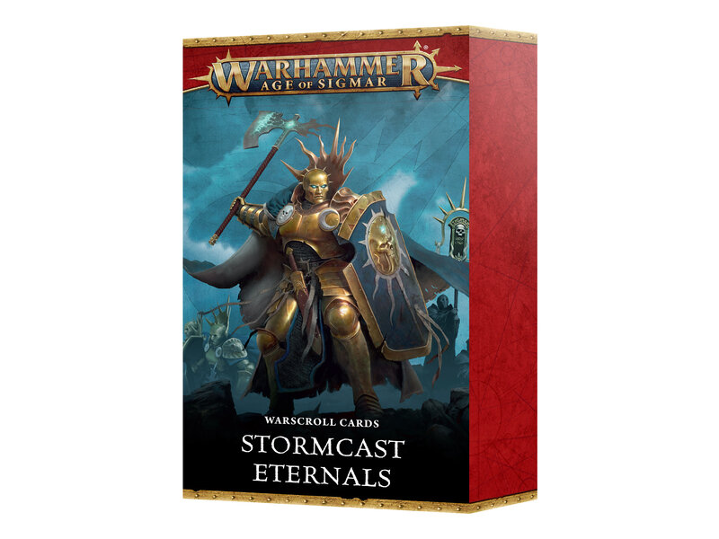 Games Workshop Stormcast Eternals Warscroll Cards (English)