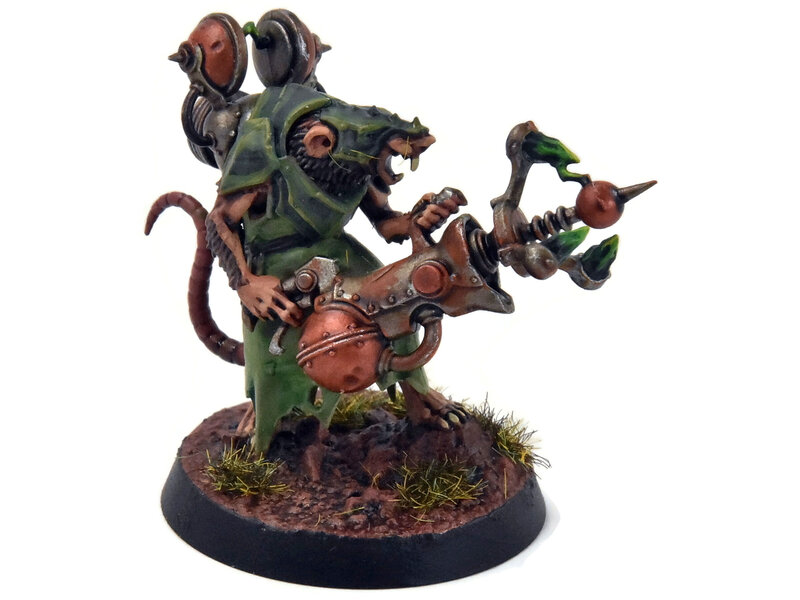 Games Workshop SKAVEN Warlock Galvaneer PRO PAINTED Warhammer Sigmar