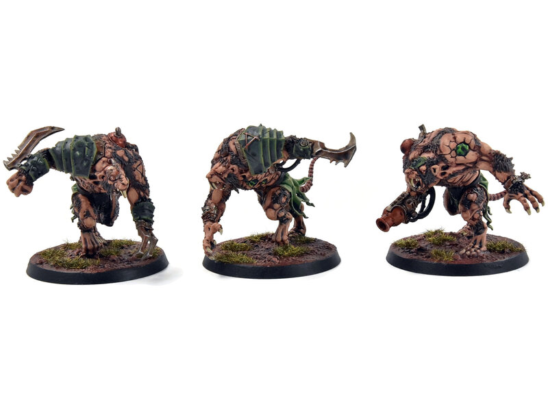 Games Workshop SKAVEN Rat Ogors COMMISSION PRO PAINTED Sigmar