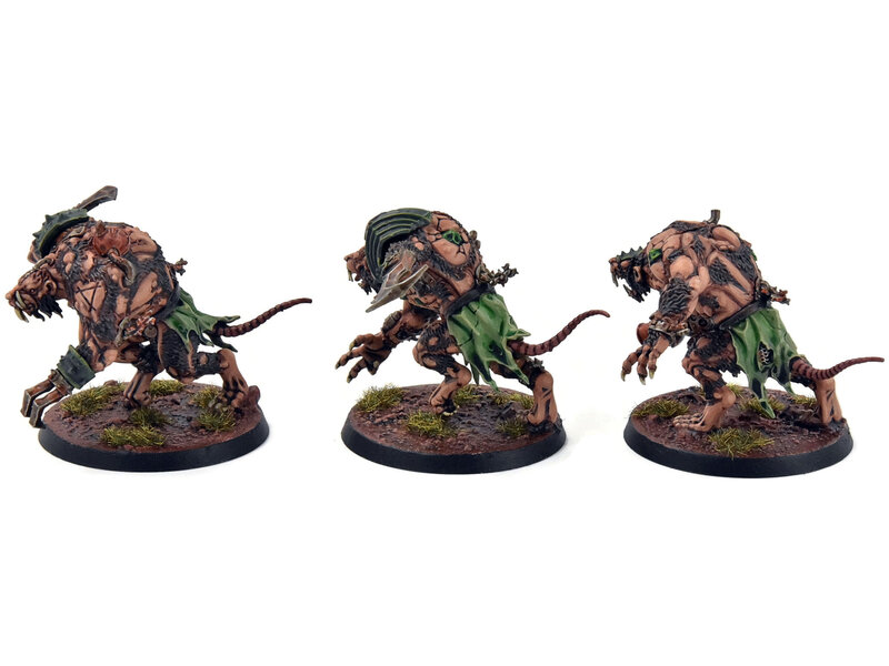 Games Workshop SKAVEN Rat Ogors COMMISSION PRO PAINTED Sigmar