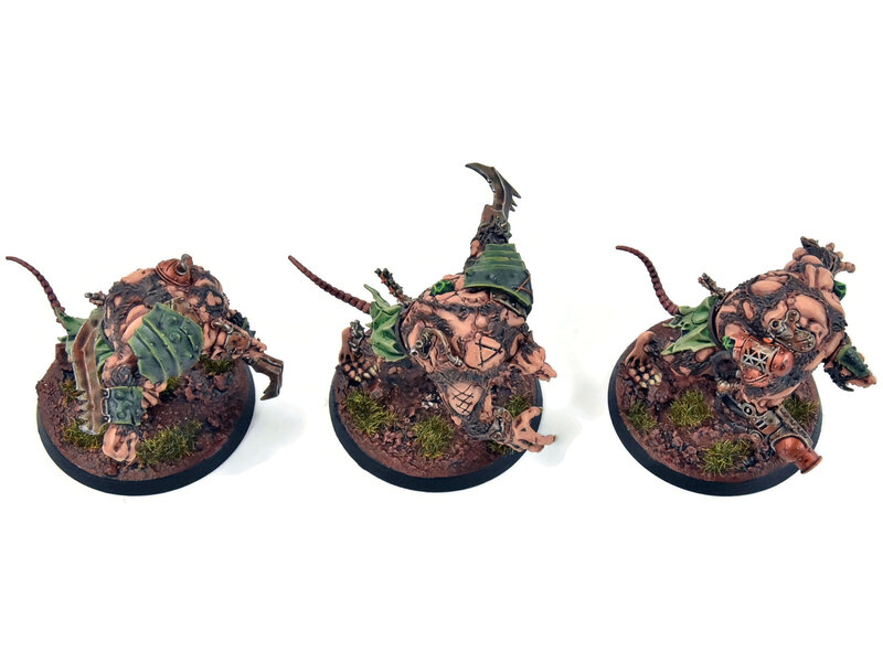 Games Workshop SKAVEN Rat Ogors COMMISSION PRO PAINTED Sigmar