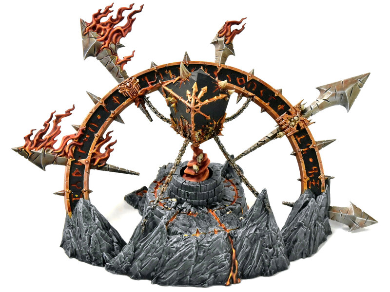 Games Workshop SLAVES TO DARKNESS Nexus Chaotica COMMISSION PRO PAINTED Sigmar