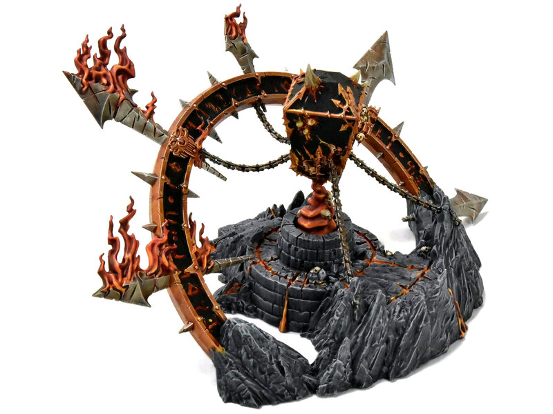 Games Workshop SLAVES TO DARKNESS Nexus Chaotica COMMISSION PRO PAINTED Sigmar