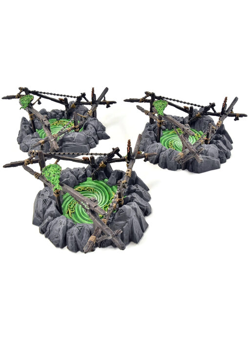SKAVEN 3 Gnawholes #1 COMMISSION PRO PAINTED Sigmar