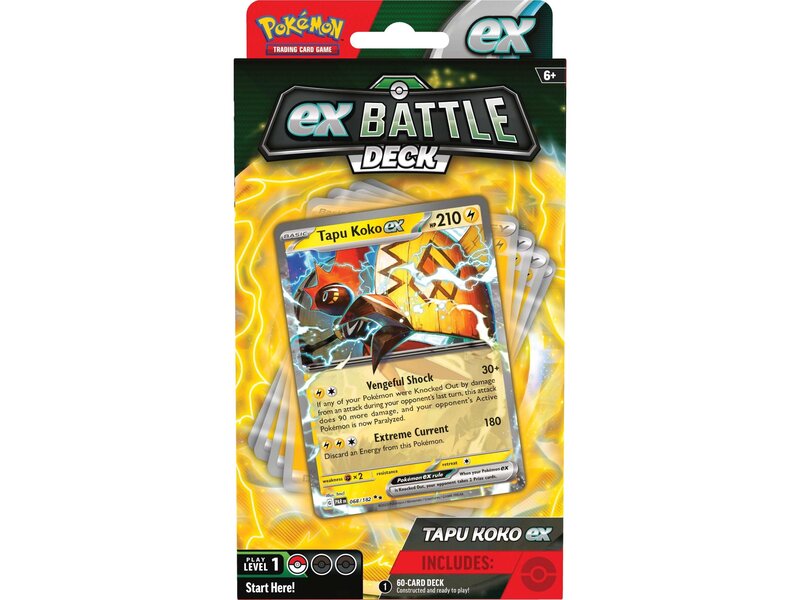 Pokémon Trading cards Pokémon Battle Deck Tapu Koko ex