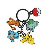 Pokémon - Starter Character Enamel Fill Charm Key Chain