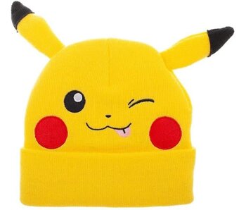 Pokémon - Pikachu - Bigface Roll Knit Beanie