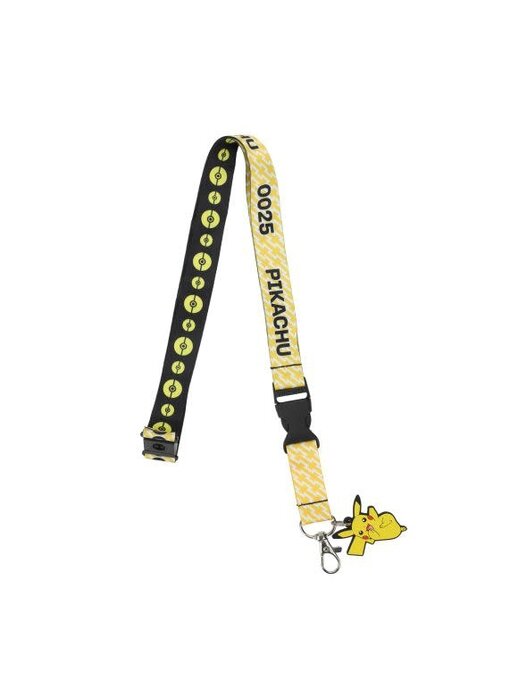 Pokémon - Pikachu Yellow Kanto Region First Lanyard