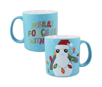 Star Wars - Porg Merry Force Be With You 20 Oz. Ceramic Mug