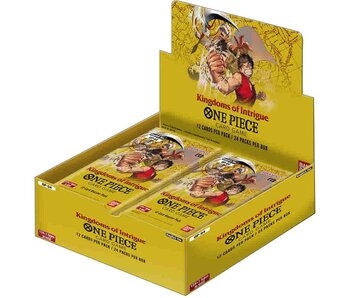 One Piece CG OP-04  Kingdoms of Intrigue Booster Box