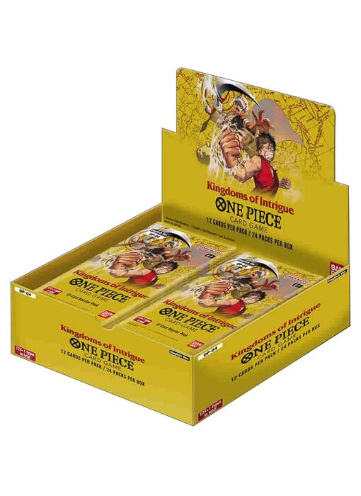 One Piece CG OP-04  Kingdoms of Intrigue Booster Box