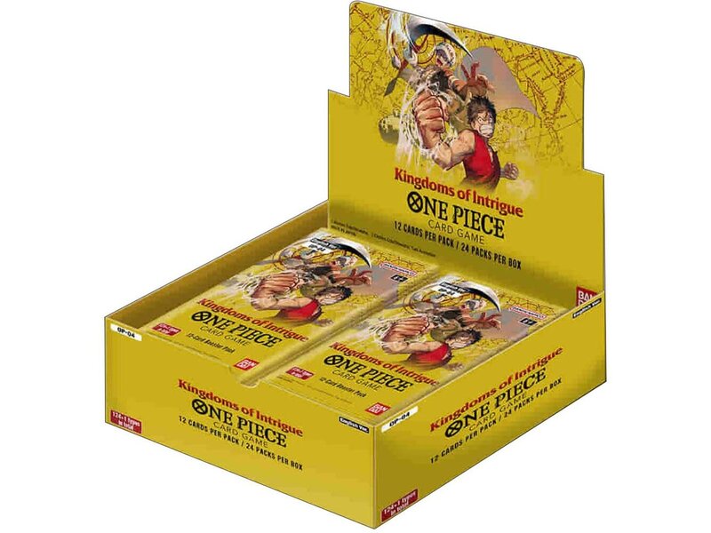 Bandai One Piece CG OP-04  Kingdoms of Intrigue Booster Box