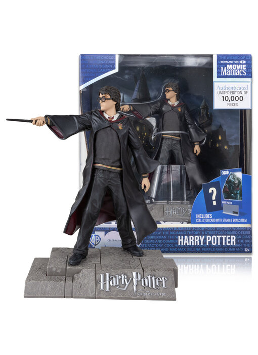 Mcfarlane Movie Maniacs Harry Potter Harry 6inches Figure
