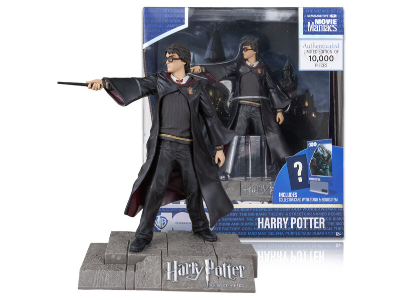 Mcfarlane Movie Maniacs Harry Potter Harry 6inches Figure