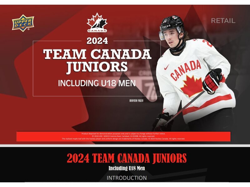 Upper Deck Upper Deck Team Canada Juniors Hockey 2024 Blaster