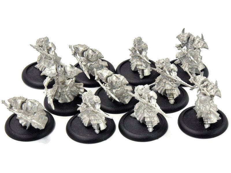 HORDES Skorne 10 Cataphracti #1 METAL