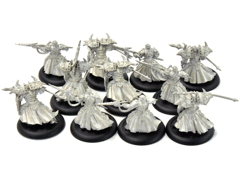 HORDES Skorne 10 Cataphracti #1 METAL