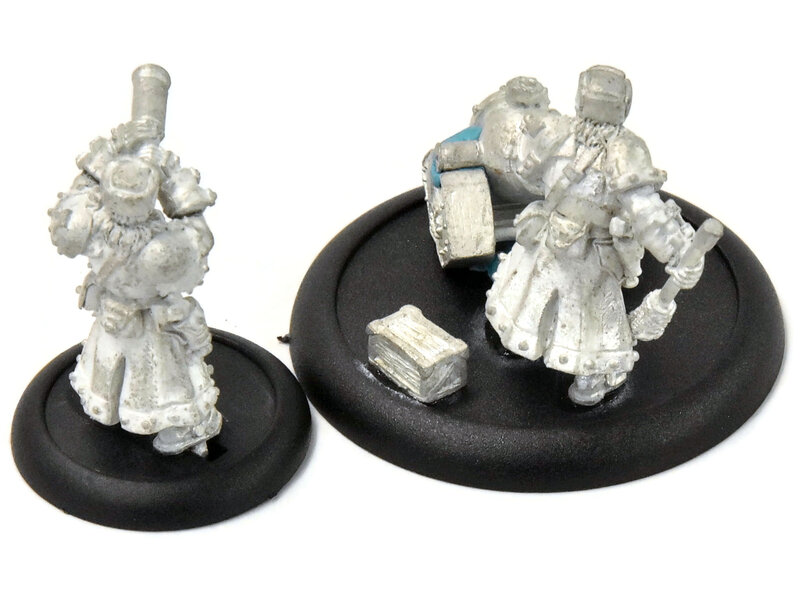 WARMACHINE Khador Winter Guard Mortar Crew #1 METAL
