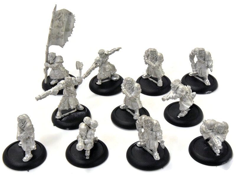 WARMACHINE Khador 11 Winter Guard Infantry #1 METAL