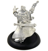 WARMACHINE Cygnar Gun Mage Captain Adept #1 METAL