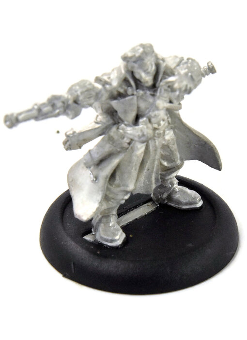 WARMACHINE Cygnar Gun Mage Captain Adept #1 METAL