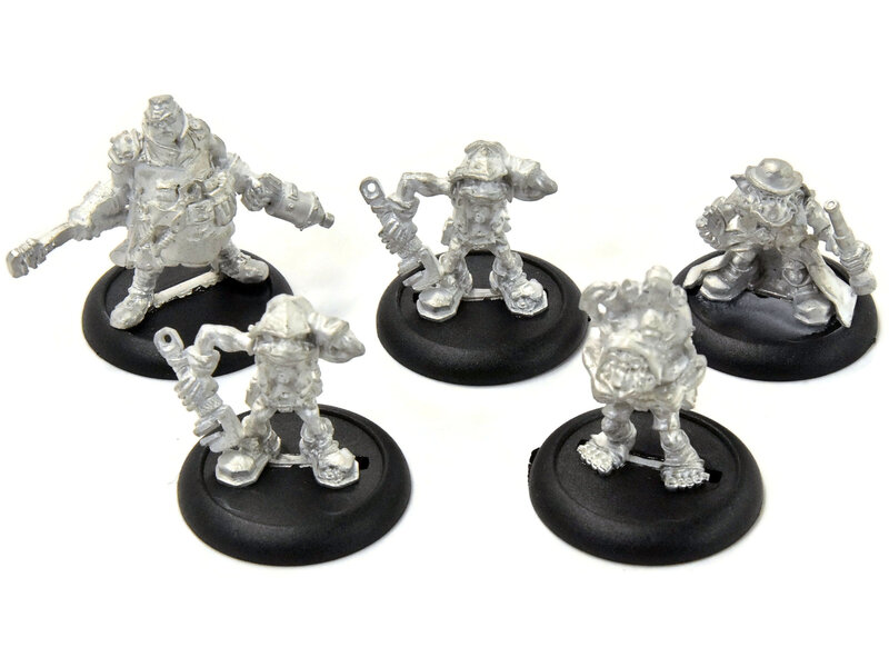WARMACHINE Cygnar 5 Field Mechaniks #1 METAL