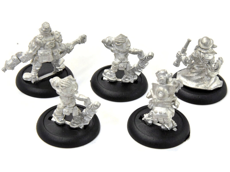 WARMACHINE Cygnar 5 Field Mechaniks #1 METAL