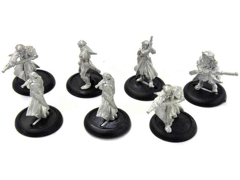 WARMACHINE Cygnar 7 Arcane Tempest Gun Mages #1 METAL