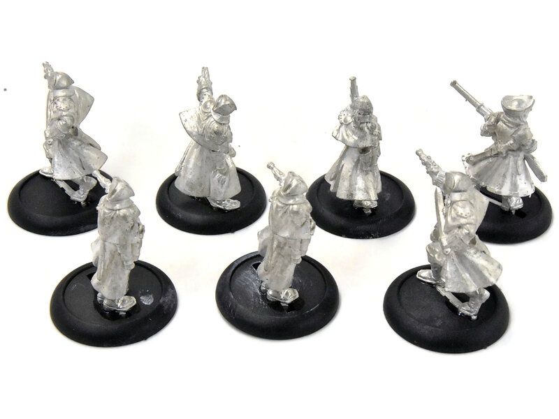 WARMACHINE Cygnar 7 Arcane Tempest Gun Mages #1 METAL