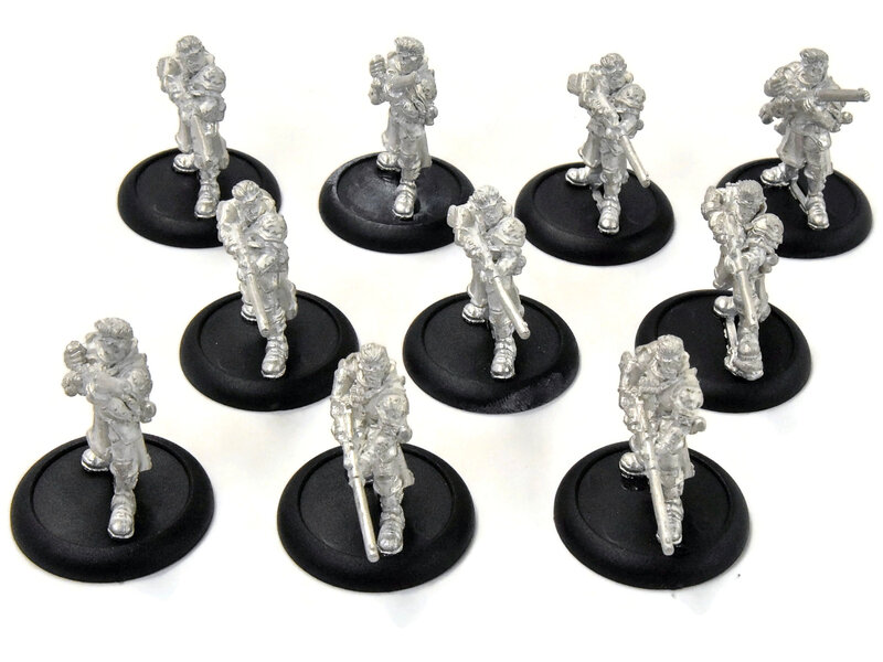 WARMACHINE Cygnar 10 Long Gunner Infantry #1 METAL