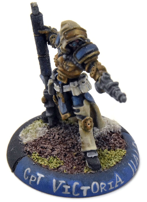 WARMACHINE Cygnar Captain Victoria Hailey #1 METAL