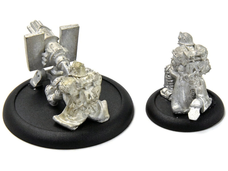 WARMACHINE Cygnar Trencher Chain Gun Crew #1 METAL