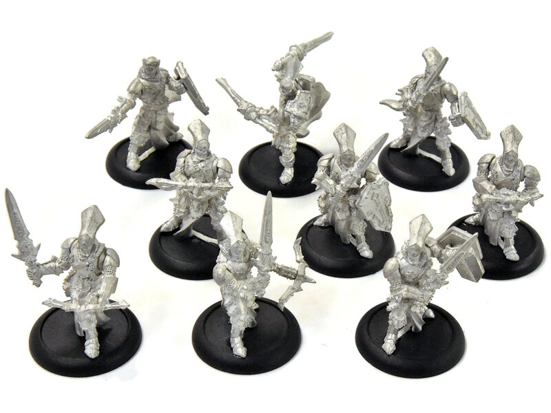 WARMACHINE Menoth 9 Exemplars #1 METAL