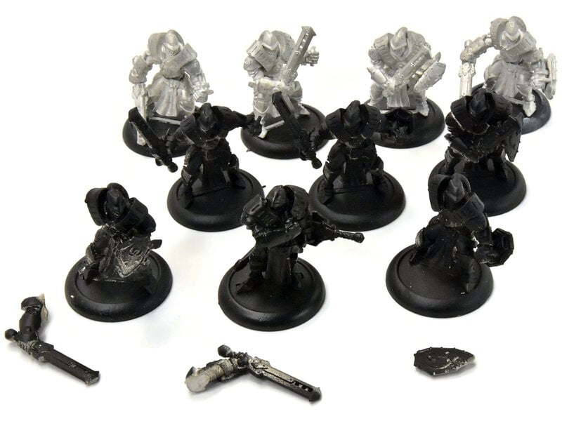 WARMACHINE Cygnar 10 Sword Knights #1 METAL