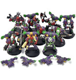 Games Workshop CHAOS SPACE MARINE 10 Slaanesh Marines Rogue Trade #1 METAL 40K
