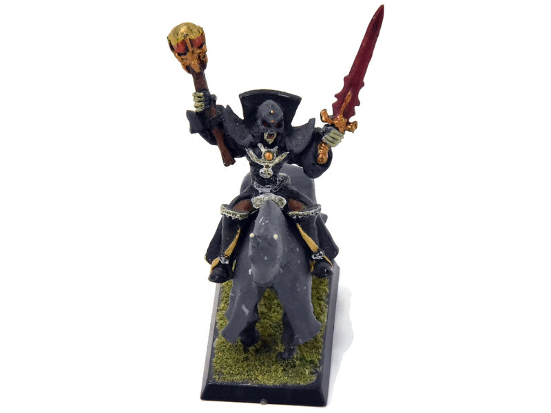 Games Workshop VAMPIRE COUNTS Mounted Necromancer #1 METAL Fantasy