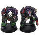 CHAOS SPACE MARINE 2 Slaanesh Terminator #4 METAL Warhammer 40K