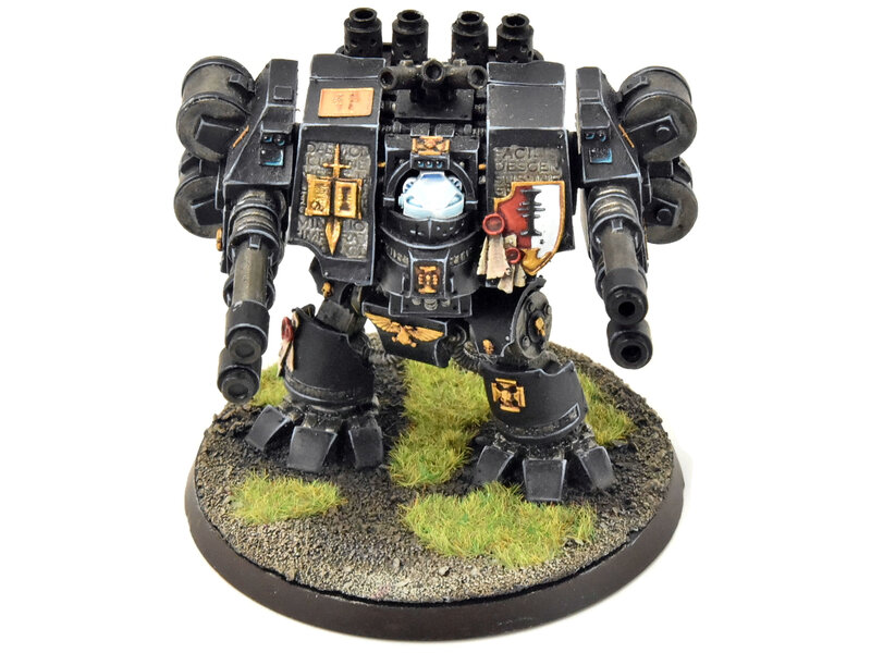 Games Workshop GREY KNIGHTS Venerable Dreadnought #2 PRO PAINTED autocannon 40K