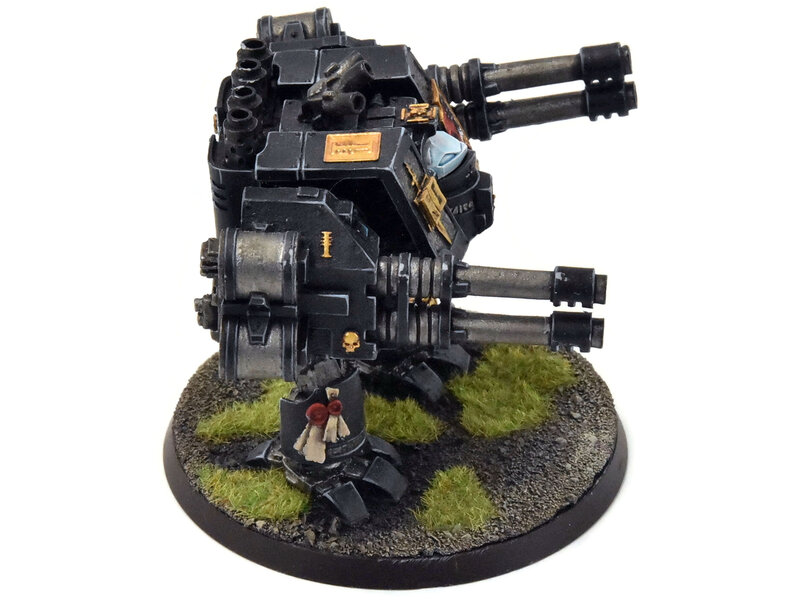 Games Workshop GREY KNIGHTS Venerable Dreadnought #2 PRO PAINTED autocannon 40K