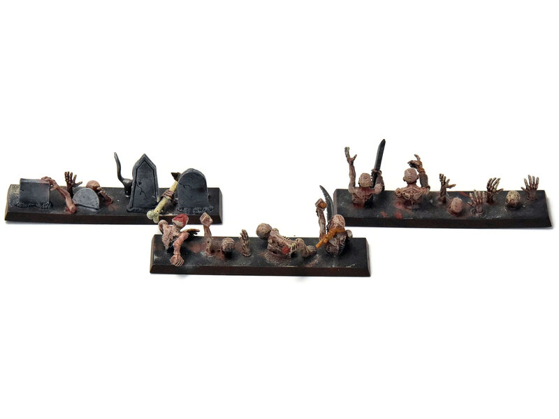 Games Workshop VAMPIRE COUNTS 3 Pack Of 4 Zombies #4 Fantasy