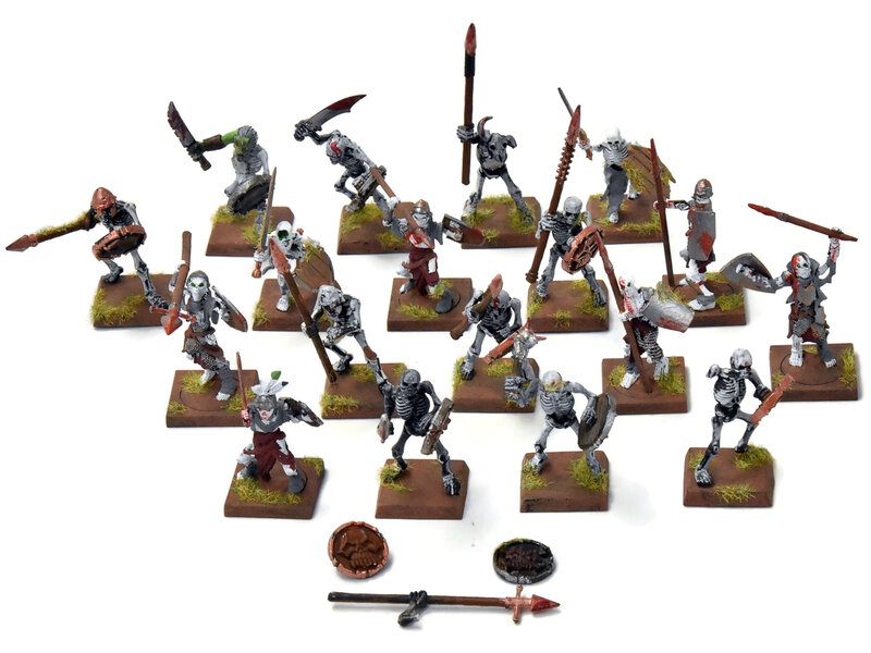 Games Workshop VAMPIRE COUNTS 18 Skeleton Warriors #2 Fantasy