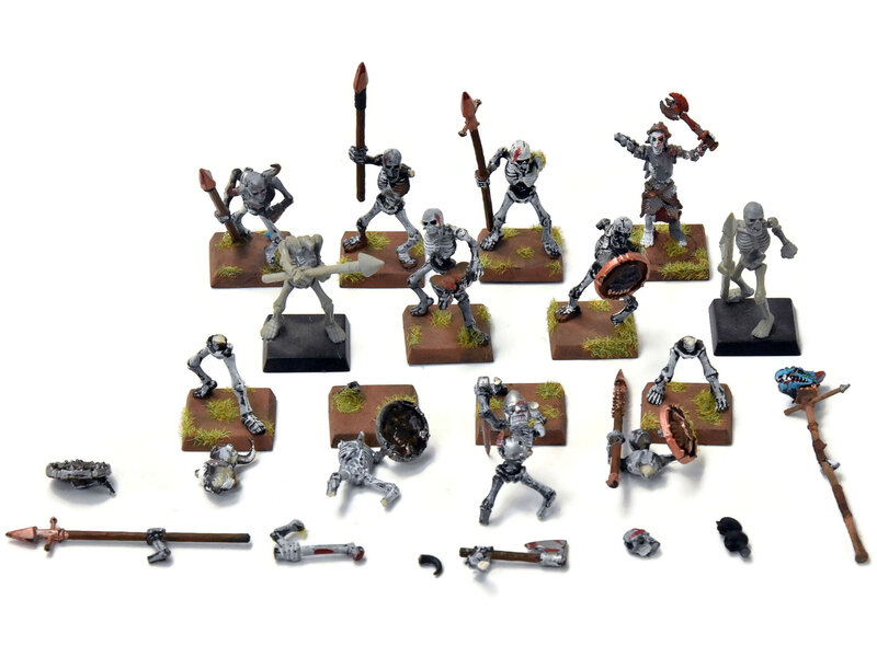 Games Workshop VAMPIRE COUNTS 12 Skeleton Warriors #3 Fantasy