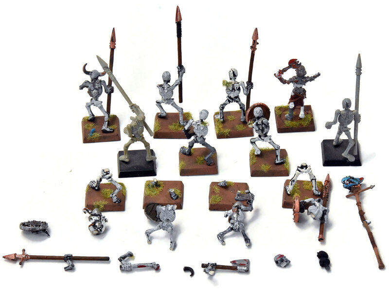 Games Workshop VAMPIRE COUNTS 12 Skeleton Warriors #3 Fantasy