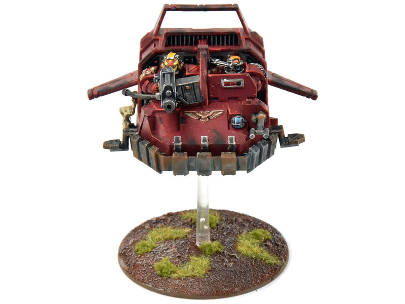 Games Workshop BLOOD ANGEL Land Speeder #1 WELL PAINTED Warhammer 40K