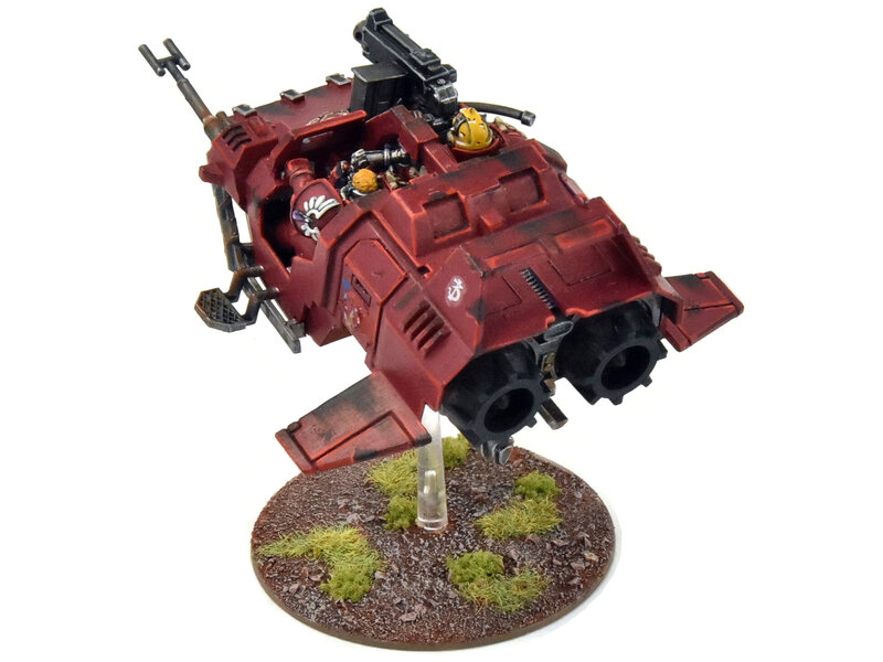 Games Workshop BLOOD ANGEL Land Speeder #1 WELL PAINTED Warhammer 40K